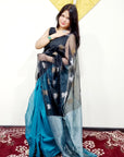 Matka Muslin jamdani Saree