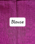 WINE Matka Muslin jamdani Saree