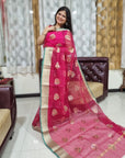 PINK kota silk weaving
