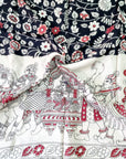 BLACK KALAMKARI SILK DUPATTA