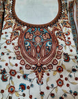 PINK KARANCHI PRINT DRESS MATERIAL