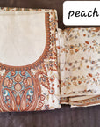 PINK KARANCHI PRINT DRESS MATERIAL