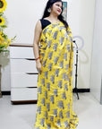 Digitally Printed Multicolor Saree