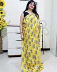 Digitally Printed Multicolor Saree
