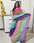 Alia inspired Rainbow saree