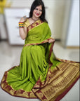 Mysore silk saree - Green