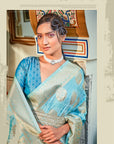 Banarasi zari Boota Art silk