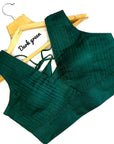 READYMADE SILK PLEATED BLOUSE