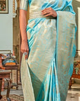 Banarasi zari Boota Art silk