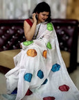 linen Buddha Embroidery