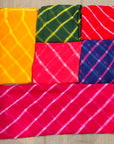 PURE GEORGETTE LEHARIYA WITH ZARI BORDER