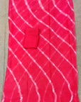 PURE GEORGETTE LEHARIYA WITH ZARI BORDER