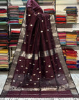 Semi Maheshwari saree