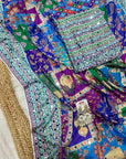 Madhuri inspired chinnon silk saree