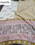 COTTON HANDBLOCK DRESS MATERIAL