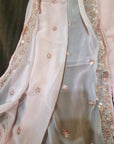 PURE GEORGETTE SEQUENCE WORK DRESS MATERIAL