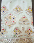 PURE GEORGETTE SEQUENCE WORK DRESS MATERIAL