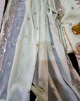 PURE GEORGETTE SEQUENCE WORK DRESS MATERIAL