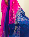 Dhakai jamdani saree