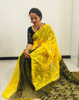 Dhakai jamdani saree