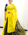 Dhakai jamdani saree