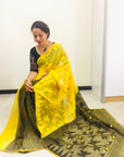 Dhakai jamdani saree