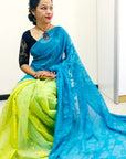 Dhakai jamdani saree