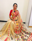 Dhakai jamdani saree