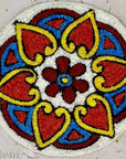 Readymade rangoli mat