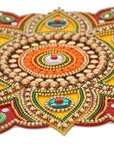 Beautiful acrylic rangoli