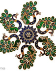Metal rangoli