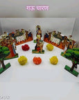 Janmashtami decoration Krishna leela set