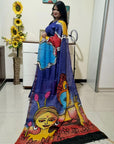 Tussar Silk saree