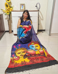 Tussar Silk saree