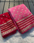Pure Georgette Zari Saree