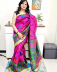 Khadi silk saree