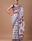 Handblock mulmul cotton