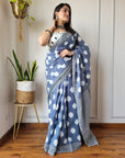 Pure Mulmul Cotton Saree