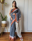 Pure Mulmul Cotton Saree