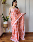 Pure Mulmul Cotton Saree