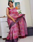 Banarsi instrument saree