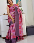 Banarsi instrument saree