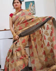 Banarsi instrument saree