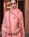 Amazing Satin Pastel Saree