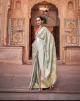 Amazing Satin Pastel Saree