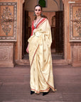 Amazing Satin Pastel Saree