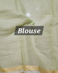 kota doria embroidery saree