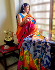 Murshidabadi pure muslin silk