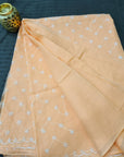 COTTON CHIKANKARI SAREE
