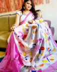 Murshidabadi pure muslin silk